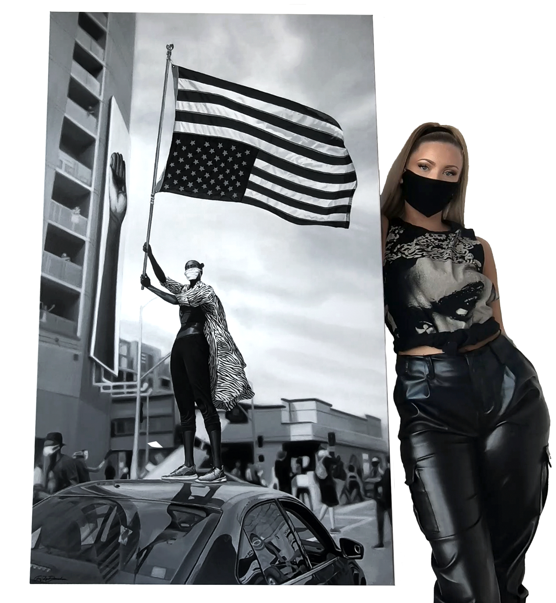 Acrylic painting by Frida Davidsson Art